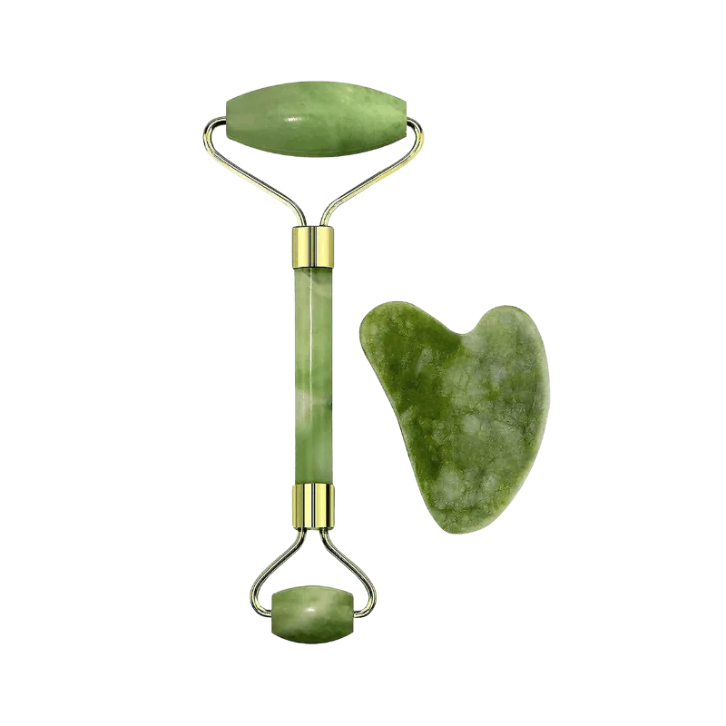 Jade Roller and Gua Sha Set