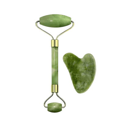 Jade Roller and Gua Sha Set